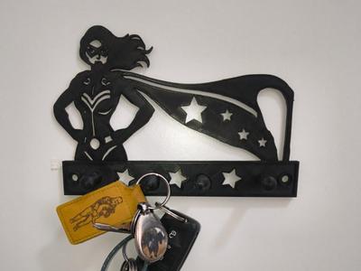 Super Hero Styled Key Hanger