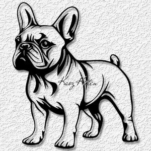 frenchie wall art french bulldog home decor