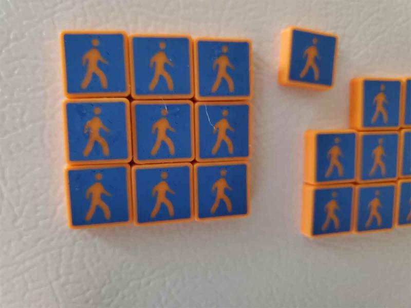 Walking Man Magnet (small)