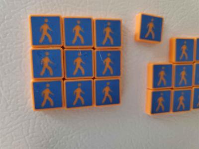 Walking Man Magnet (small)