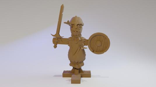 28mm training dummy