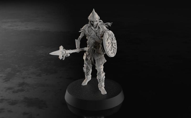 3 modular Grave Guards
