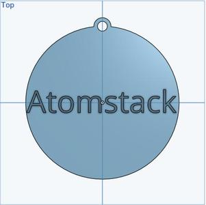 Atomstack Laser key chain
