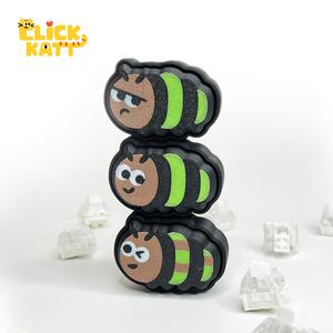 Caterpillar - Clicker Fidget Toy Keychain