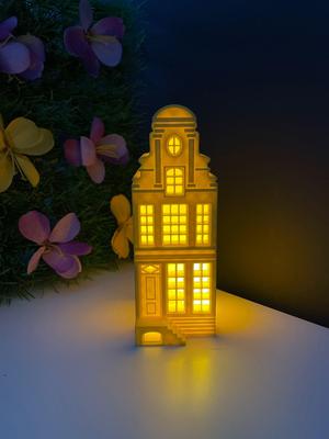 Amsterdam City Light House With Led Light Option