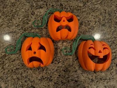 3 Pumpkins Decor