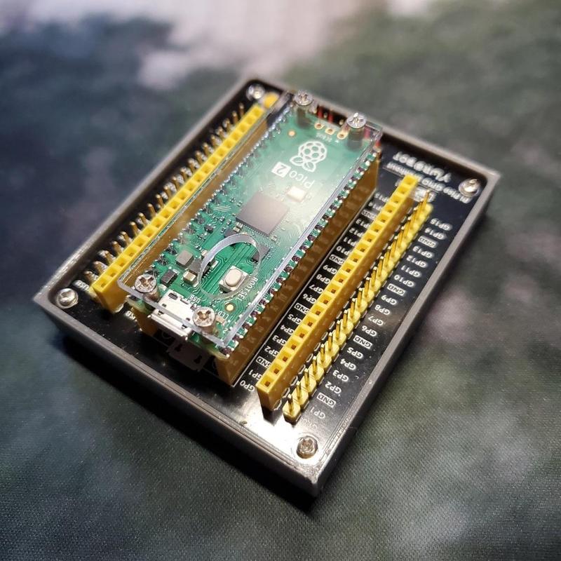 pico 2 gpio breakout stand