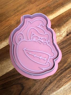 Donkey Kong Cookie Cutters and Stamps