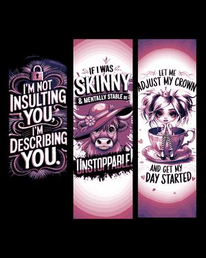 Sometimes you just need a pick me up to start the morning - Saying Bookmarks