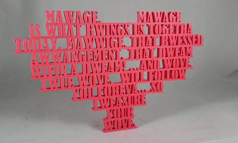 mawage decor.stl