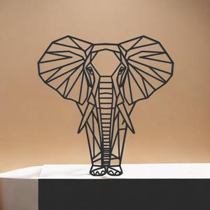 Elephant Line Art - Desktop Line Art