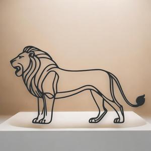Lion Line Art - Desktop Line Art