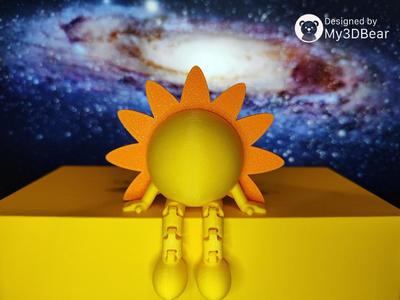 Articulated Sun with flexi legs