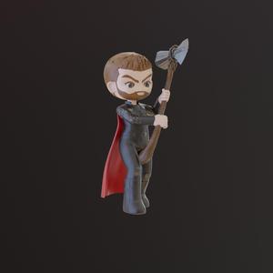 Exclusive Cute Avengers Thor Infinity Figure 