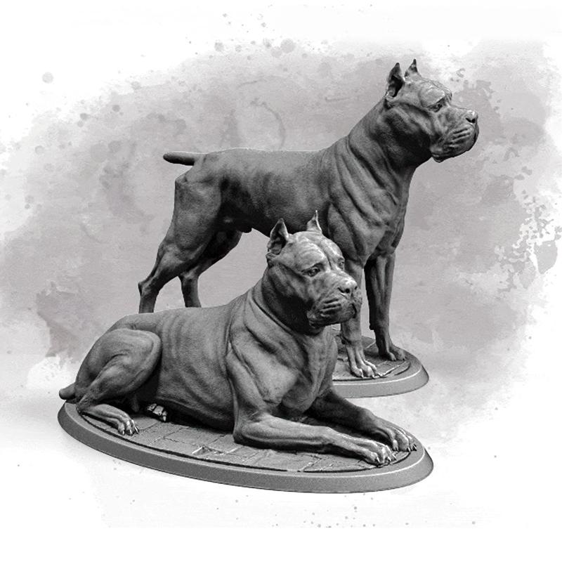 2 x Cane Corso 75&32 Presupported