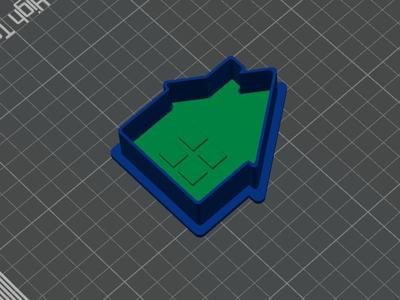 House-Shaped Cookie Cutter 