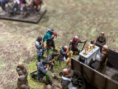 15mm 11th century Spanish Knights Praying