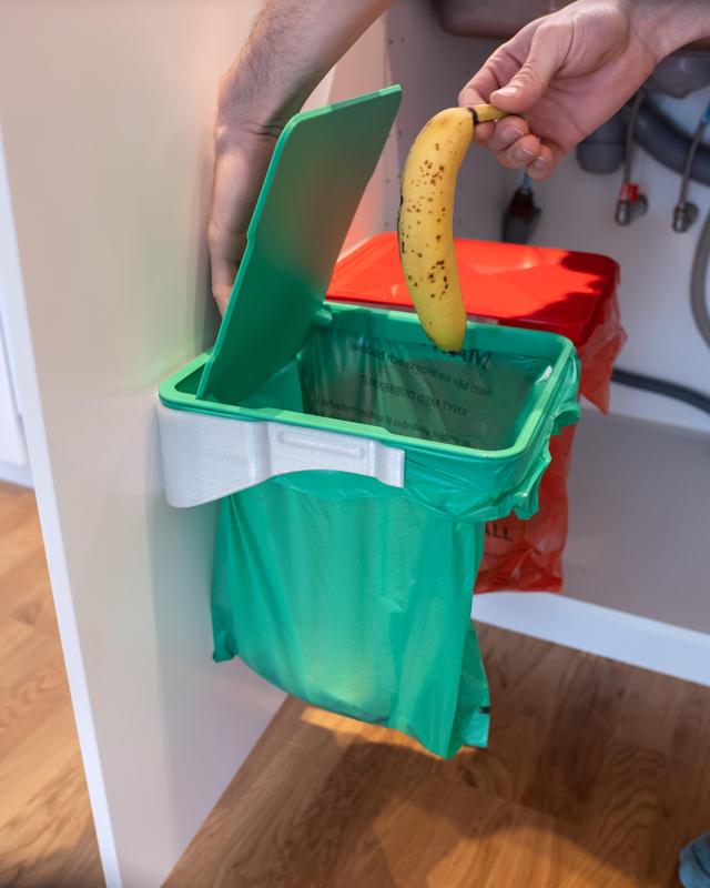 Mounted Trash Bag Bin