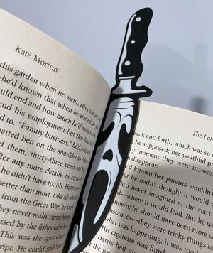 Ghost Face Scream inspired Bookmark
