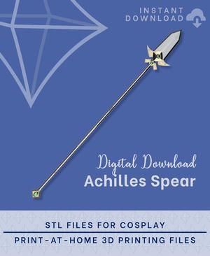 ACHILLES Spear STL FILES [Hades]