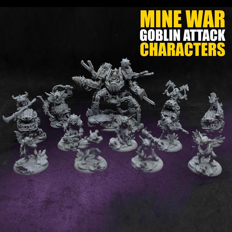 CHARACTERS - MINE WAR - PART 1 - GOBLIN ATTACK