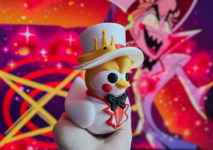 Lucifer Ducky - Hazbin Hotel Rubber Duck