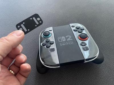 Switch 2-NaconPolycarbonate Case - grip adapter