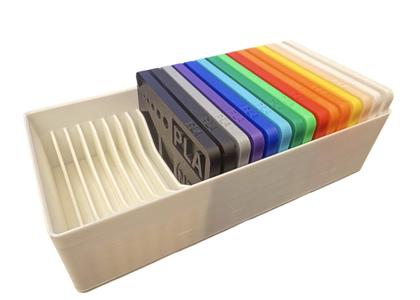 My Custom Filament Swatches - Gridfinity System