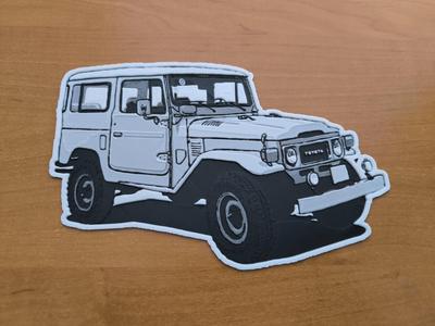 Toyota land cruiser hueforge