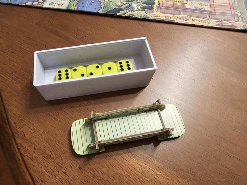 The White Castle Board Game - Dice Bridge Box