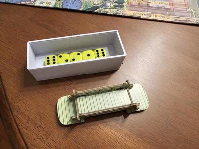 The White Castle Board Game - Dice Bridge Box