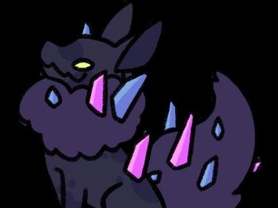 Noctoryx from the game DoodleWorld(Roblox)