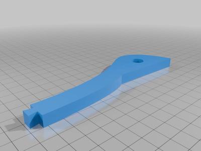 French Curve for Wood Table Leg