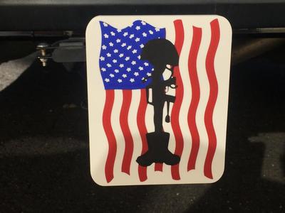 Trailer Hitch -Soldiers Cross