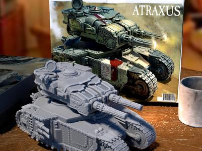 Atraxus heavy battle tank