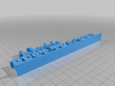Worlds Best Teacher desk stand