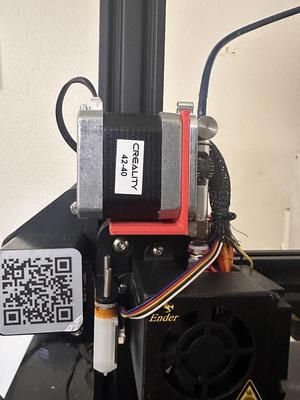 Ender 3 pro MicroSwiss extruder direct drive bracket