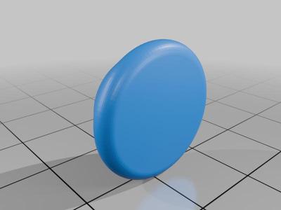 Botão protetor para pedaleira (Protective button for pedalboard)