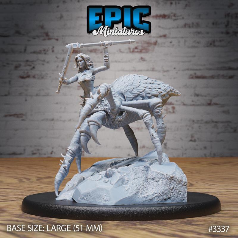 Arachne Spider Lady Attack / Evil Arachnid Tribe / Forest Crawler / Jungle Beast / Wild Animal Encounter