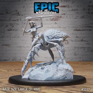 Arachne Spider Lady Attack / Evil Arachnid Tribe / Forest Crawler / Jungle Beast / Wild Animal Encounter