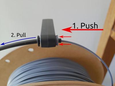 M5C Bowden Tube Shim