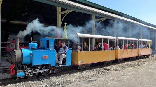 Adelaide train museum bub locomotive