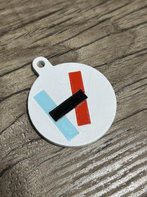 Twenty One Pilots - Regional at Best Logo Keychain (2011)