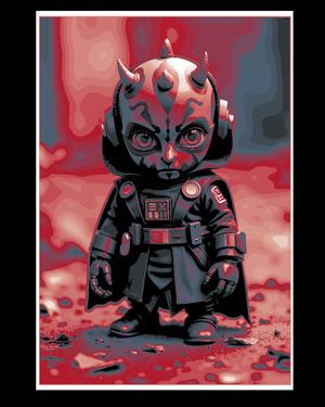 Evil little Maul - Fan Art of a Little Darth Maul from Star Wars