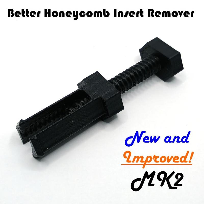 Better Insert Remover for Honeycomb Storage Wall