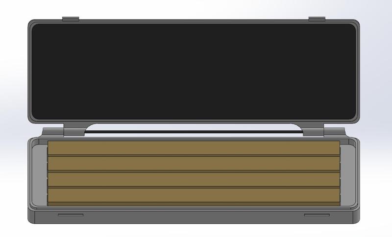 Box for brass ballast bars Miro Model Ambrosia F3X