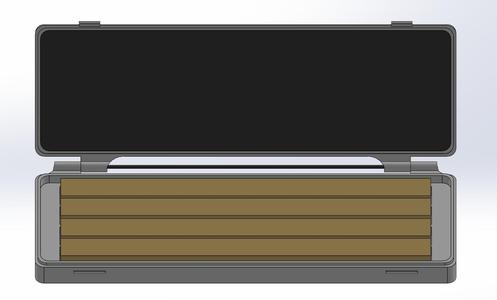 Box for brass ballast bars Miro Model Ambrosia F3X