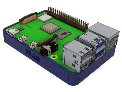 Raspberry Pi4 Bumper case