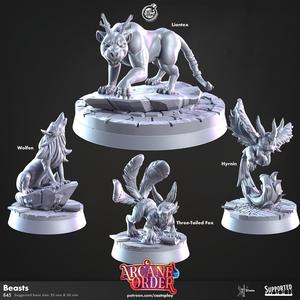 Beasts (Pre-Supported) | Cast n Play