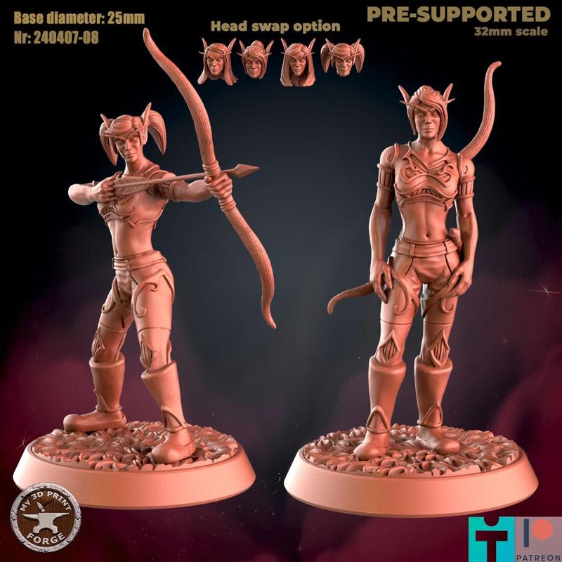 Blood Elf Female Hunters